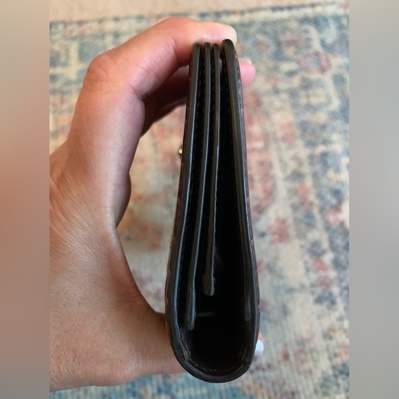 LOW START AUTHENTIC Celine 4 piece Bundle Macadam Suede long wallet Vintage - Picture 15 of 17